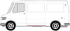 Prag panou reparatie lateral dreapta versiunea lunga lateral ranforsare, interior MERCEDES T1 / T2 601, 602 intre 1977-1996 [2]