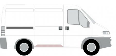 Prag usa potrivit CITROEN JUMPER; FIAT DUCATO; PEUGEOT BOXER 1994-2006 - culisanta stanga/dreapta interior [1]