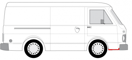 Prag - Prag VW LT 28-35 I platou / sasiu (281-363) 1975-1996
