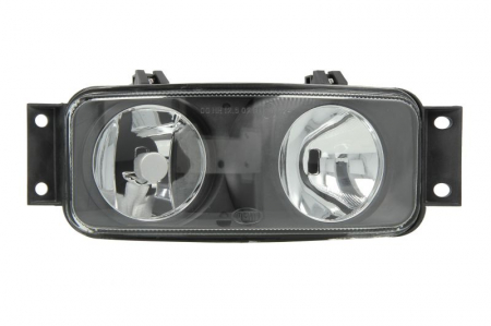 Lampa ceata - Proiector ceata Dreapta (H1/H3, cu raza lunga de actiune; in bara de protectie) 24V potrivit SCANIA 4 05.95-04.08