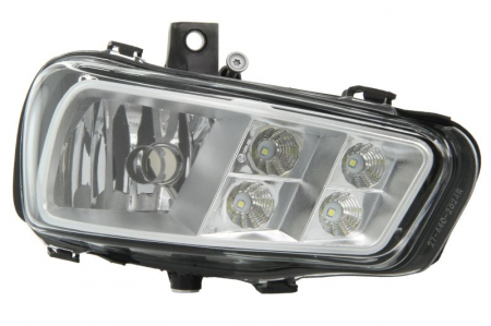 Lampa ceata - Proiector ceata dreapta (H11, cu lumina de zi) 24V potrivit MERCEDES ACTROS MP4 / MP5 07.11-