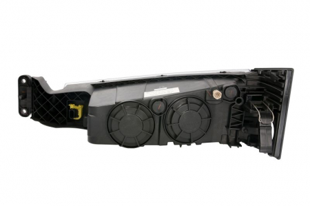 Proiector ceata Dreapta (H7x2, cadru negru; cu iluminare curba) 24V potrivit VOLVO FH II 01.12- [1]