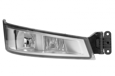 Piese Auto - Proiector ceata dreapta (H7x2, rama argintie; cu iluminare curba) 24V potrivit VOLVO FH II 01.12-