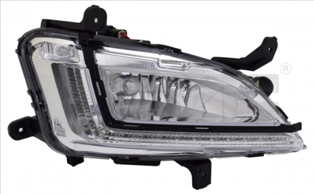 Proiector ceata Dreapta (H8/LED) potrivit HYUNDAI TUCSON, TUCSON/SUV