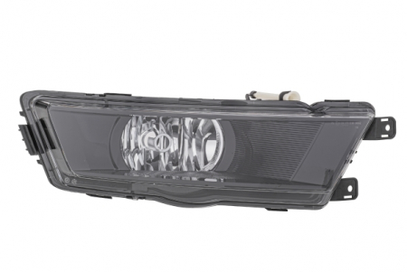 Lampa ceata - Proiector ceata Dreapta (H8, negru) potrivit SKODA RAPID 07.12-12.18