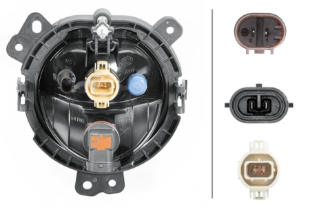 Proiector ceata Dreapta (H8/PSX24W/W5W, cu Lumina zi) potrivit MINI COUNTRYMAN (F60), COUNTRYMAN (R60) 10.16- [3]