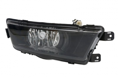 Piese Auto - Proiector ceata Dreapta (H8, rama neagra) potrivit SKODA RAPID 07.12-03.17