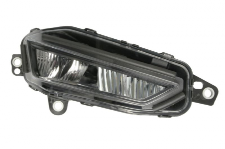 Lampa ceata - Proiector ceata dreapta (LED, negru) 24V potrivit VOLVO FH III 02.20-