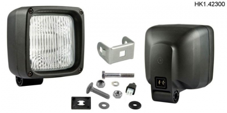 Lampa ceata - Proiector ceata Dreapta/Stanga (H3, 100x100mm, Conector AMP) 12/24V