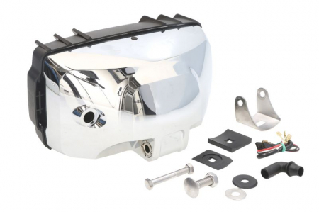 Proiector ceata Dreapta/Stanga (H3/T4W, 224,4x125mm, lungime cablu: 0,15m, grila) 12/24V [1]