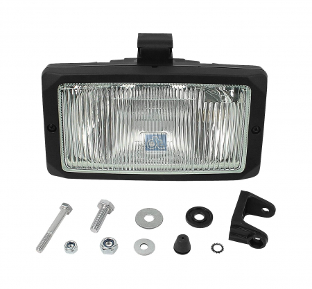 Lampa ceata - Proiector ceata Stanga (12/24 V/H3, 89x133mm) 12/24V potrivit DAF F 1700; MAN E2000, F2000, F90, F90 UNTERFLUR, M90; VOLVO FL6, FL7 09.85-