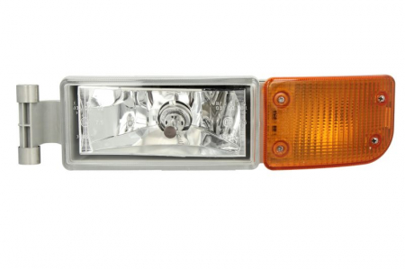 Lampa ceata - Proiector ceata Stanga (H4/P21W, cu indicator galben) 24V potrivit MAN LION´S STAR, TGA, TGS I 04.00-
