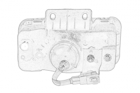 Proiector ceata Stanga potrivit ISUZU FORWARD F, N (5TH GENERATION) 01.06- [1]