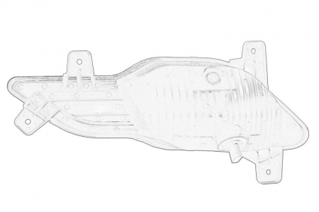Proiector ceata stanga potrivit OPEL MOKKA / MOKKA X [1]