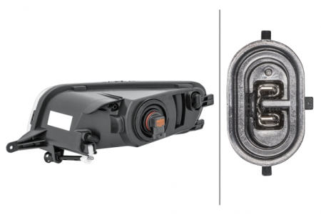 Proiector lampa ceata fata dreapta H8, cu lumini curbe VW SHARAN 7N dupa 2010 [1]