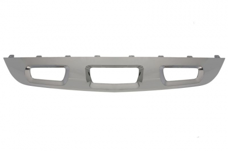 Elemente bara - Protectie bara fata (inferior/mijloc, crom, AMG STYLING) potrivit MERCEDES GLC X253 Coupe / SUV 03.19-05.22