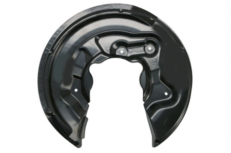 Protectie discuri - Protectie disc frana spate stanga potrivit AUDI A3, Q3; SEAT ALHAMBRA, ALTEA, ALTEA XL; SKODA SUPERB II, YETI; VW CC B7, PASSAT ALLTRACK B7, PASSAT B6, PASSAT B7, PASSAT B7/KOMBI, SHARAN 1.2-3.6 05.03