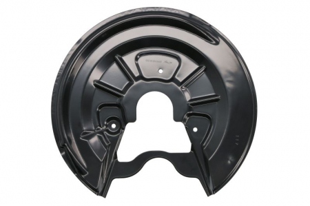 Protectie discuri - Protectie disc frana spate stanga potrivit AUDI A3; SEAT ALTEA, ALTEA XL, LEON, TOLEDO II, TOLEDO III; SKODA OCTAVIA II, SUPERB II; VW GOLF PLUS V, GOLF V, GOLF VI, JETTA III, TOURAN 1.2-3.6 10.98-07.