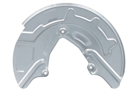 Protectie discuri - Protectie stropire disc frana Fata Stanga diametru 330mm potrivit AUDI Q4 E-TRON; CUPRA BORN; FORD CAPRI; FORD USA EXPLORER; SKODA ENYAQ IV; VW ID.3, ID.4, ID.5 Electric dupa 2019