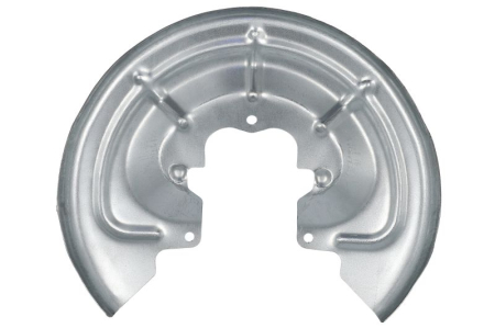 Protectie discuri - Protectie stropire disc frana Spate Dreapta/Stanga diametru 265mm potrivit ABARTH 500 / 595 / 695, 500C / 595C / 695C; FIAT 500, 500 C, IDEA; LANCIA YPSILON 0.9-Electric dupa 2003