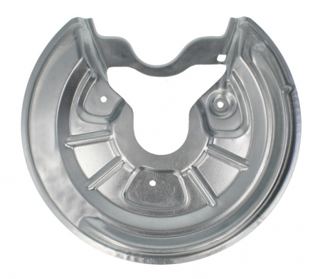 Franare - Protectie stropire disc frana Stanga potrivit AUDI A3; SEAT ALTEA; SKODA OCTAVIA I, OCTAVIA II; VW CADDY III, EOS, GOLF V, GOLF VI, JETTA III, JETTA IV, SCIROCCO III 1.2-Electric dupa 2003