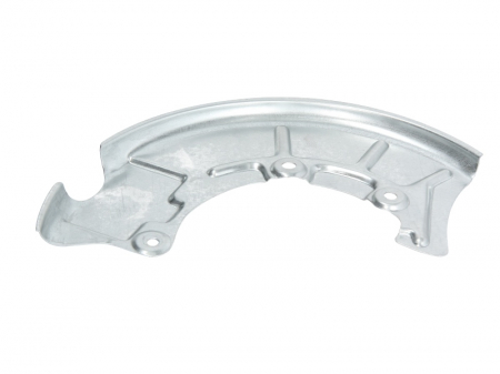 Franare - Protectie stropire disc frana Stanga potrivit AUDI A3, TT; SEAT LEON, TOLEDO II; SKODA OCTAVIA I; VW BORA, BORA I, GOLF IV, NEW BEETLE 1.4-3.2 1996-2014