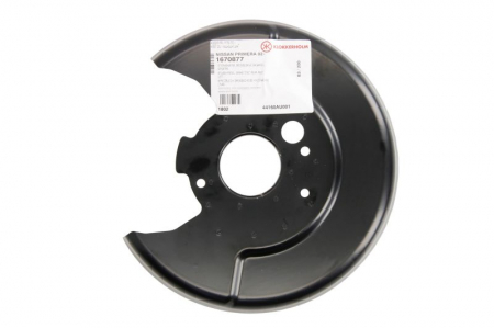 Franare - Protectie stropire disc frana Stanga potrivit NISSAN PRIMERA 1.6-2.2D dupa 2001