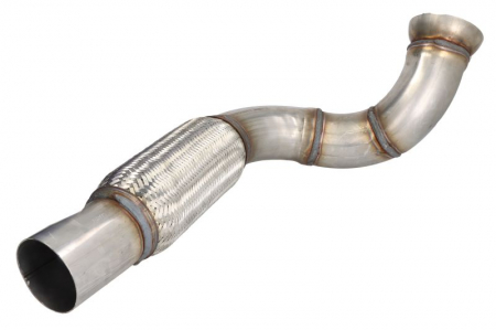 Teava evacuare - Racord evacuare (diametru:110mm/88,9mm, lungime:536mm) potrivit MERCEDES ACTROS MP4 / MP5 OM936.912/OM936.916 07.11-