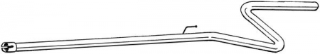 Racord flexibil - Racord evacuare (EURO 4/EURO 5) potrivit FIAT DOBLO, DOBLO CARGO 1.6D 01.10-