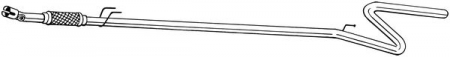 Racord flexibil - Racord evacuare (EURO 5) potrivit FIAT DOBLO, DOBLO CARGO 1.3D 02.10-