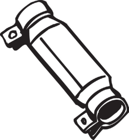Racord flexibil - Racord evacuare Fata potrivit AUDI 80 B2; VW DERBY, GOLF I, JETTA I, PASSAT B1, PASSAT B2, POLO, POLO II, SCIROCCO 0.9/1.1/1.3 05.73-09.89
