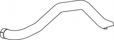 Racord evacuare (lungime:1751,5mm) EURO 4 potrivit MAN TGA, TGS I D2066LF01-D2676LF25 02.04- [1]