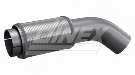 Racord evacuare (lungime:660mm) potrivit MERCEDES CITARTO EURO 5