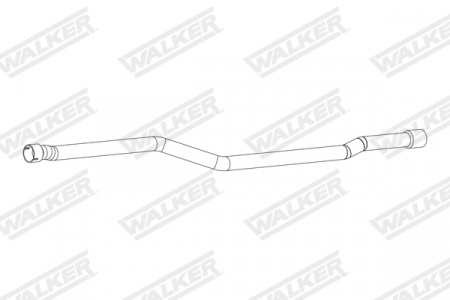 Racord evacuare mijloc (;EURO 3/EURO 5;, lungime:1880mm) potrivit BMW X3 (F25), X4 (F26) 2.0D 09.10-03.18 [1]