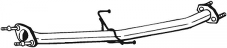 Racord evacuare Mijloc (lungime:970mm) potrivit MAZDA 323 F VI, 323 S VI 1.6 01.01-05.04 [1]