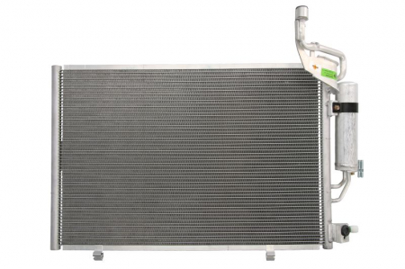 Radiator AC condensator cu uscator, aluminiu potrivit FORD FIESTA VI 1.0 10.12- [0]