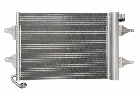 Radiator AC condensator cu uscator potrivit SEAT CORDOBA, IBIZA III; SKODA FABIA I, FABIA I PRAKTIK, FABIA II, ROOMSTER, ROOMSTER PRAKTIK; VW FOX, POLO, POLO IV 1.0-2.0 08.99-05.15 [1]
