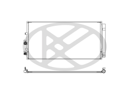 Radiator AC potrivit FORD FOCUS IV 1.0-2.3 2018-2025 [1]