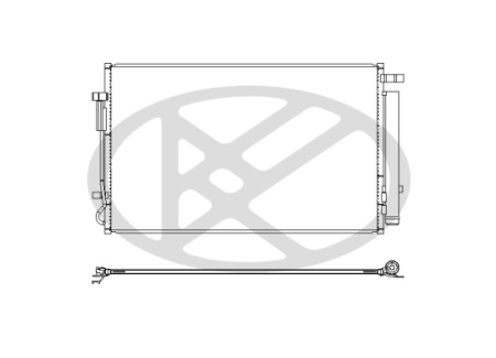 Radiator AC potrivit HYUNDAI TUCSON 2.5 dupa 2021 [1]