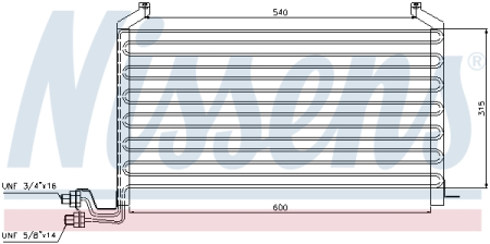 Radiator AC potrivit SAAB 900 I 2.0/2.1 1978-1994 [2]