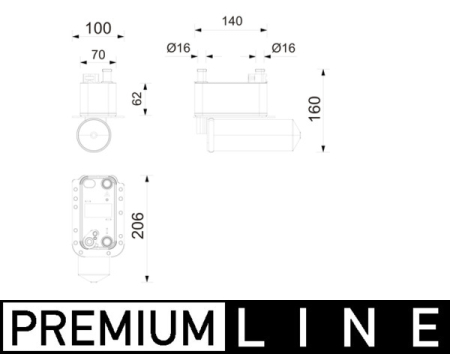 Radiator AC (uscator) potrivit AUDI Q8 E-TRON Electric 2022-2025 [1]