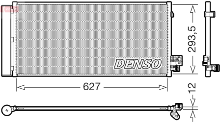 Condensatoare - Radiator AC (uscator) potrivit BMW 2 (G42, G87), 3 (G20, G80, G28), 3 (G21), 3 (G21, G81), 4 (G22, G82), 4 (G23, G83), 4 GRAN COUPE (G26) 2.0-3.0DH dupa 2018