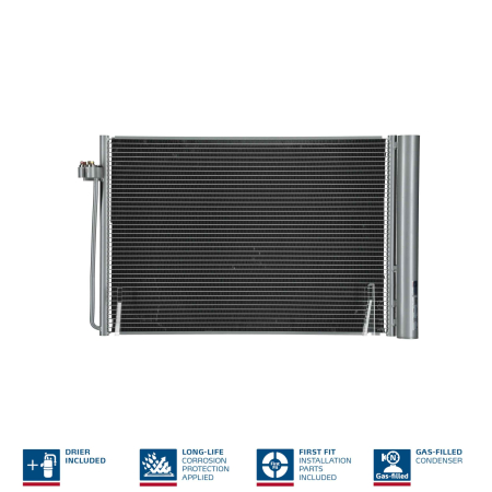 Condensatoare - Radiator AC (uscator) potrivit BMW 5 (E60), 5 (E61), 6 (E63), 6 (E64), 7 (E65, E66, E67) 2.0-6.0 2001-2010