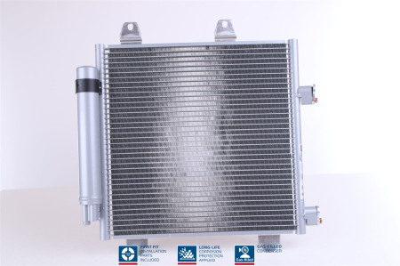 Radiator AC (uscator) potrivit CITROEN C1; PEUGEOT 107; TOYOTA AYGO 1.0/1.4D 2005-2014 [1]