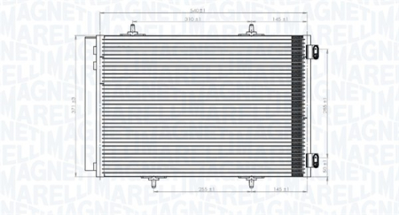 Condensatoare - Radiator AC (uscator) potrivit DS DS 3; CITROEN C2, C3 AIRCROSS I, C3 AIRCROSS II, C3 I, C3 II, C3 III, C3 PICASSO, C4 CACTUS, DS3; OPEL CROSSLAND X, CROSSLAND X / CROSSLAND 1.0-1.6D dupa 2002