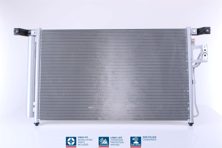 Radiator AC (uscator) potrivit HYUNDAI SANTA FÉ II 2.2D/2.7 2005-2012 [1]