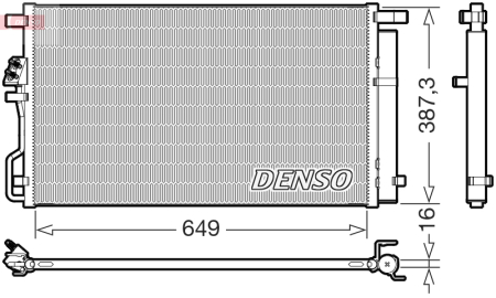 Condensatoare - Radiator AC (uscator) potrivit KIA SPORTAGE IV 2.0 2015-2022