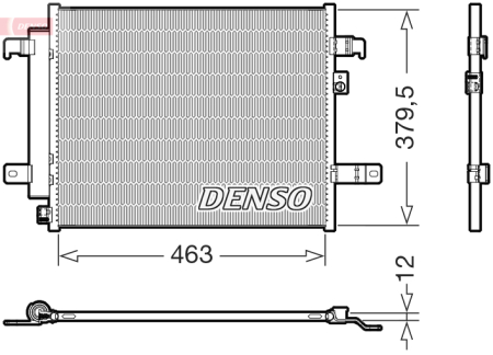 Condensatoare - Radiator AC (uscator) potrivit MAZDA MX-5 IV, MX-5 RF TARGA 1.5/2.0 dupa 2015