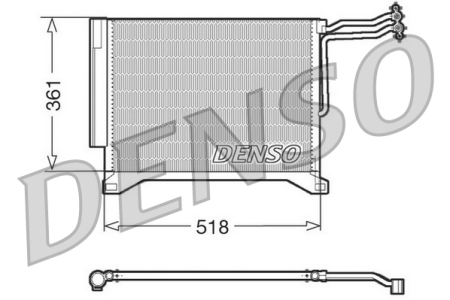 Condensatoare - Radiator AC (uscator) potrivit MINI (R50, R53) 1.4D 2003-2006