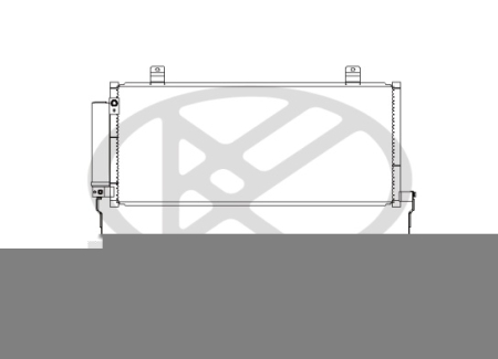 Radiator AC (uscator) potrivit MITSUBISHI ECLIPSE IV 2.4/3.8 2005-2011 [1]